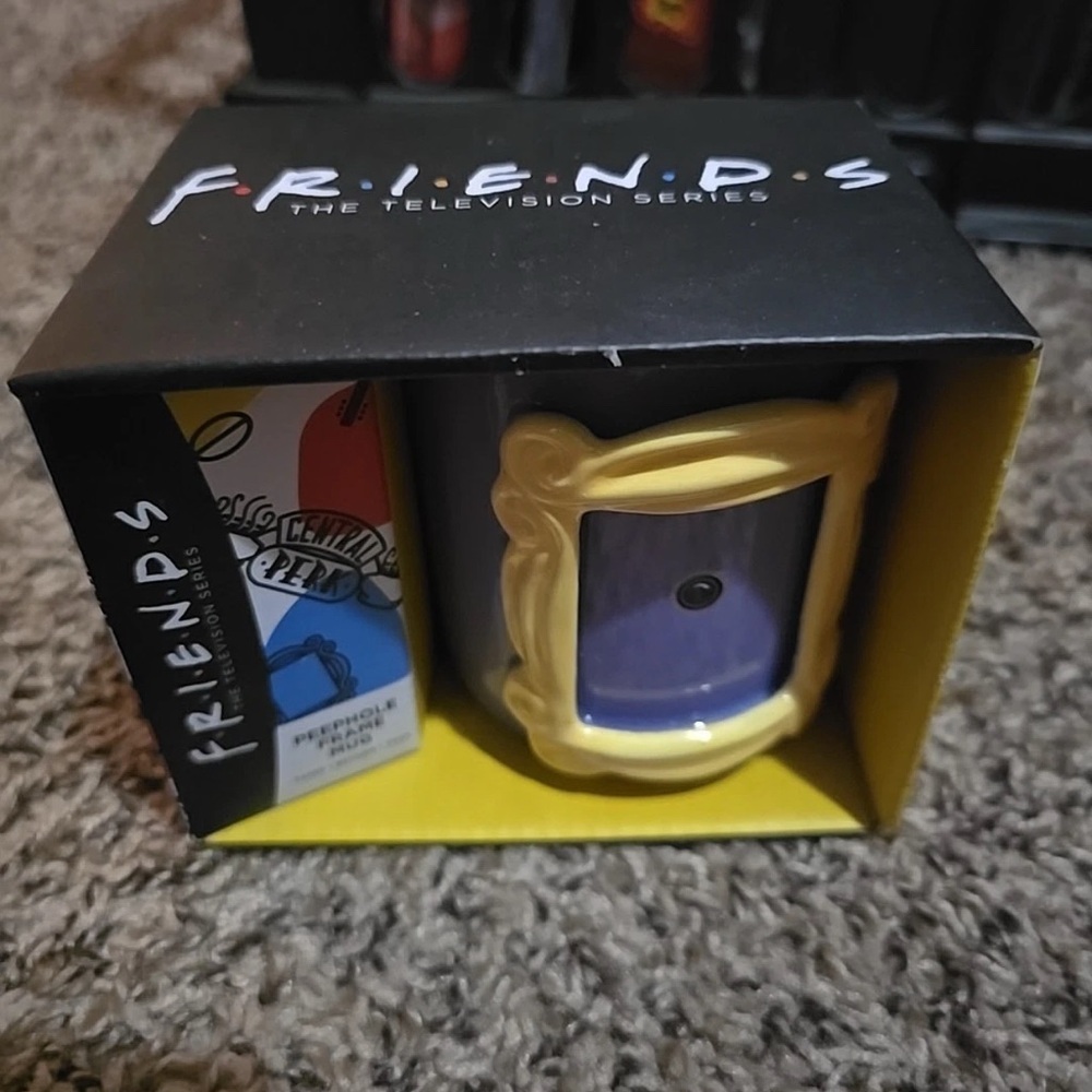 Friends TV Show Mug with Yellow Frame